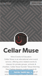 Mobile Screenshot of cellarmuse.com
